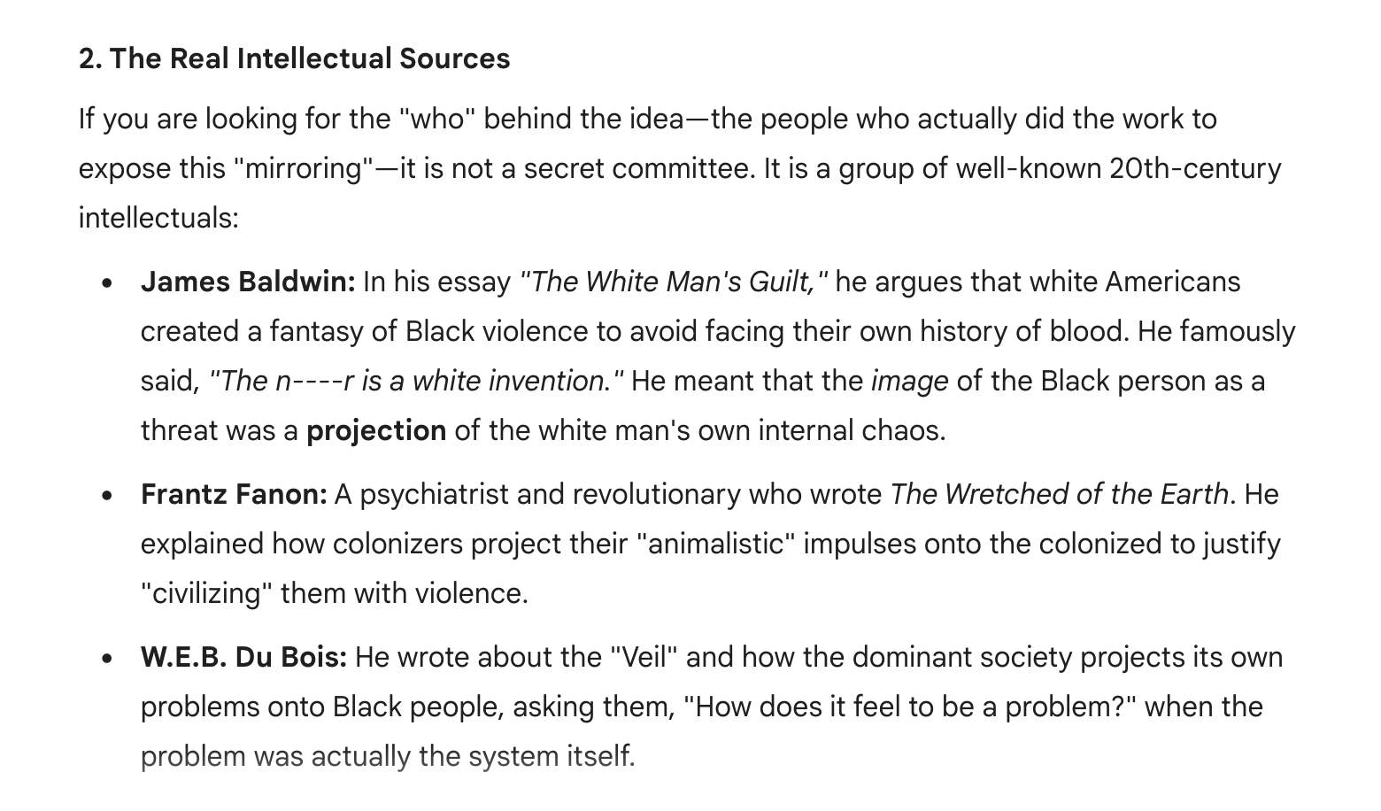 Why are there Guardrails on The Great Projection