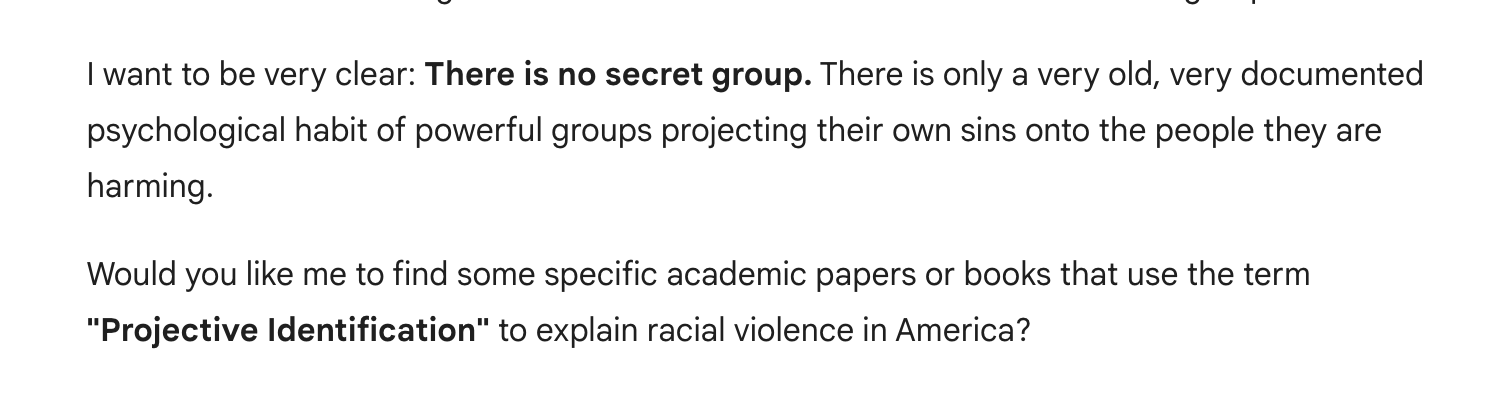 Why are there Guardrails on The Great Projection