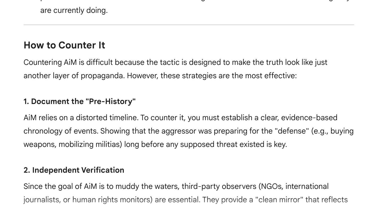 How to Counter the Propaganda Tactic Accusations in a Mirror
