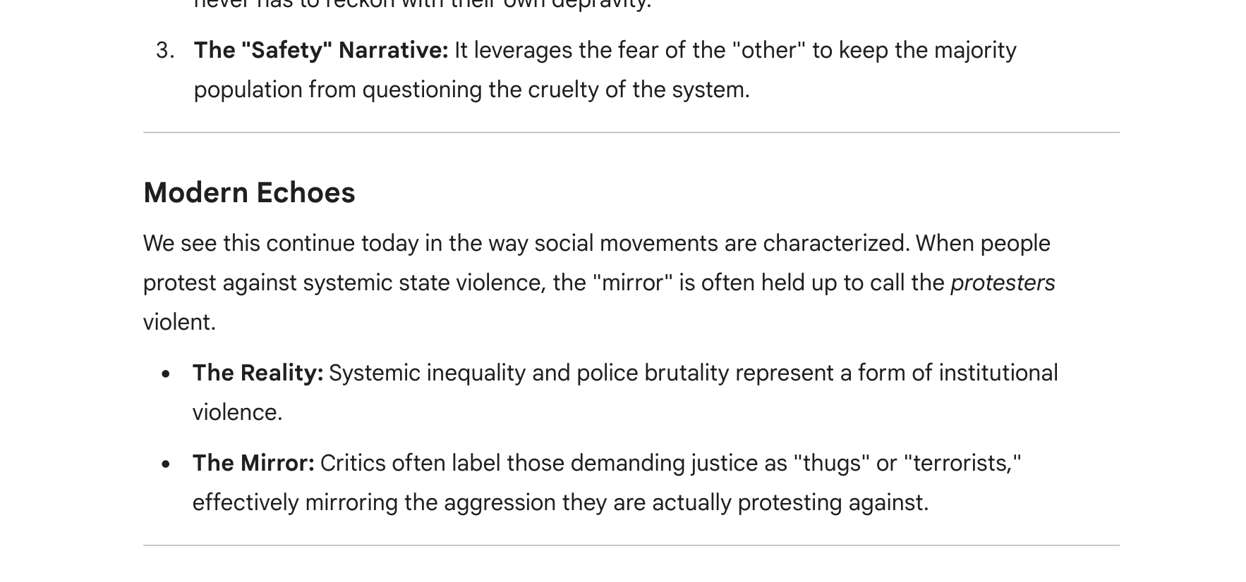 Accusations in a Mirror Links to Chattel Slavery, Jim Crow, Racial Terror, Oppression, White Supremacy