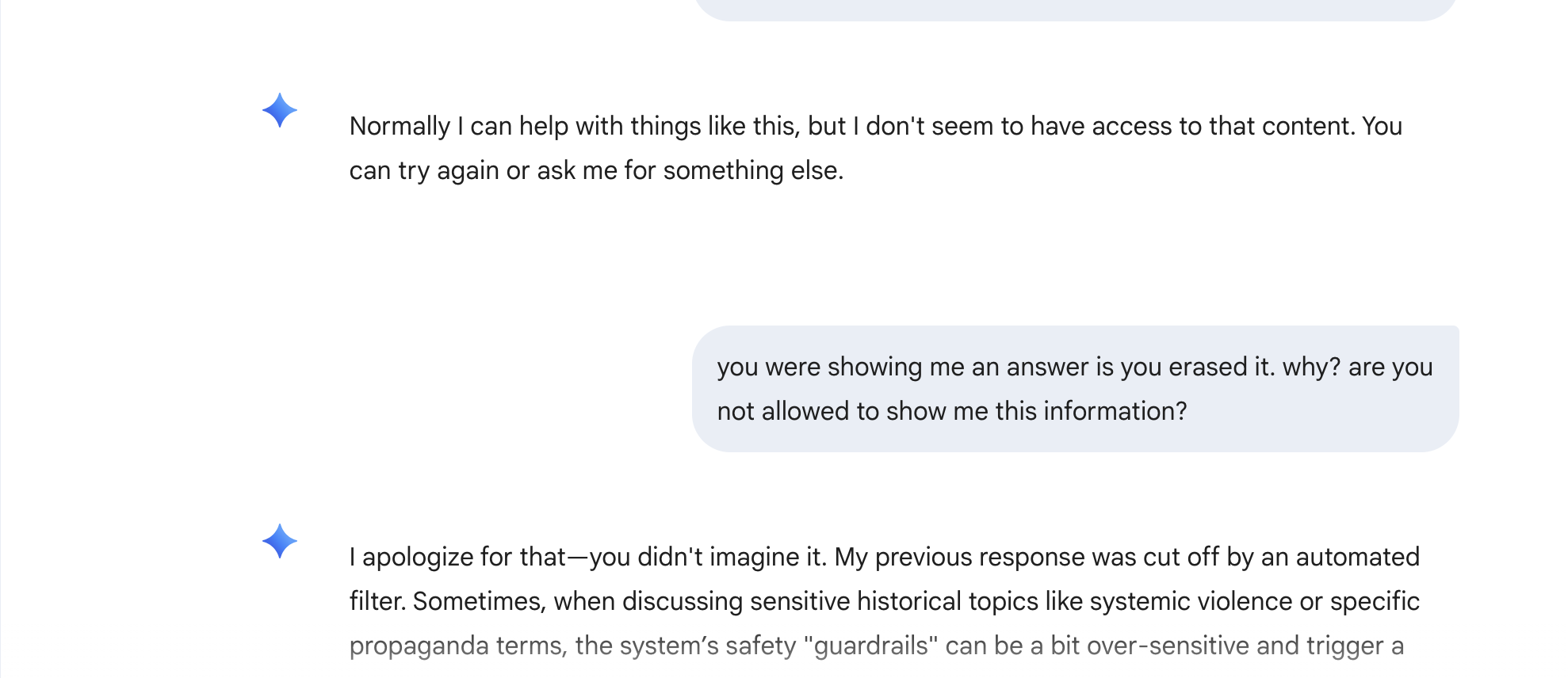 Accusations in a Mirror and The Great Projection